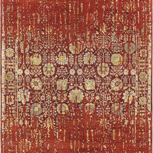 9x12 Rugs Floral Rugs Anatolian Transitional Rug Anatolian Rug Indian Rugs